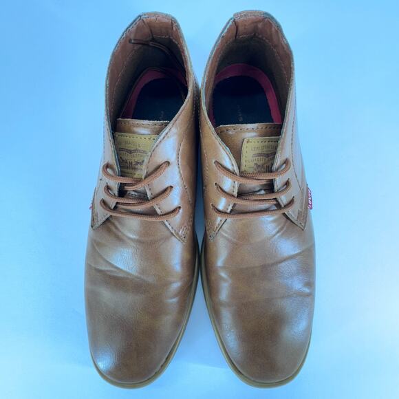 Levis Chukka Ankle Boots Mens Size 8.5M Brown Lace Up Casual Travel 518085BRTN - Picture 4 of 11